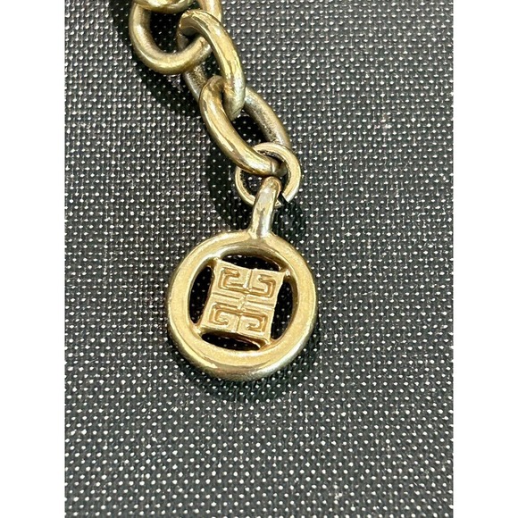 Vintage Givenchy Designer Snake Chain Collar Necklace Hi-Quality 18" Adjustable - Picture 2 of 8